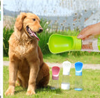 2-in-1 Portable Dog Water Bottle & Food Container